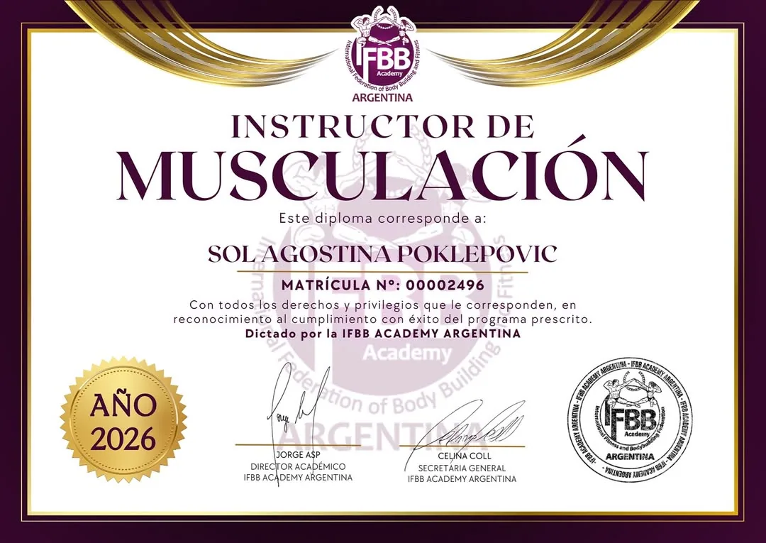 Personal Trainer Certificado